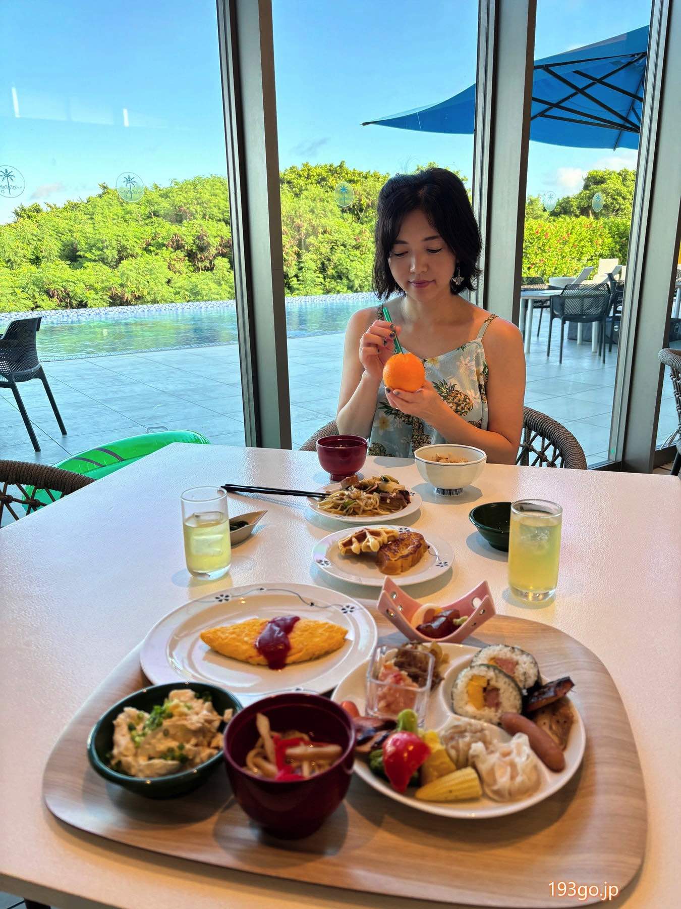 Breakfast Buffet at Seawood Hotel, Miyako Island: Enjoying a Tropical Resort